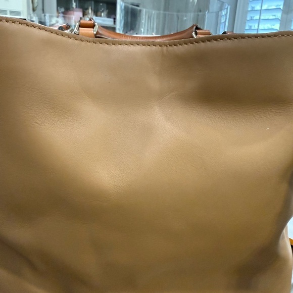 Dooney & Bourke Brown Leather Backpack - Picture 11 of 12